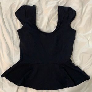 Peplum top